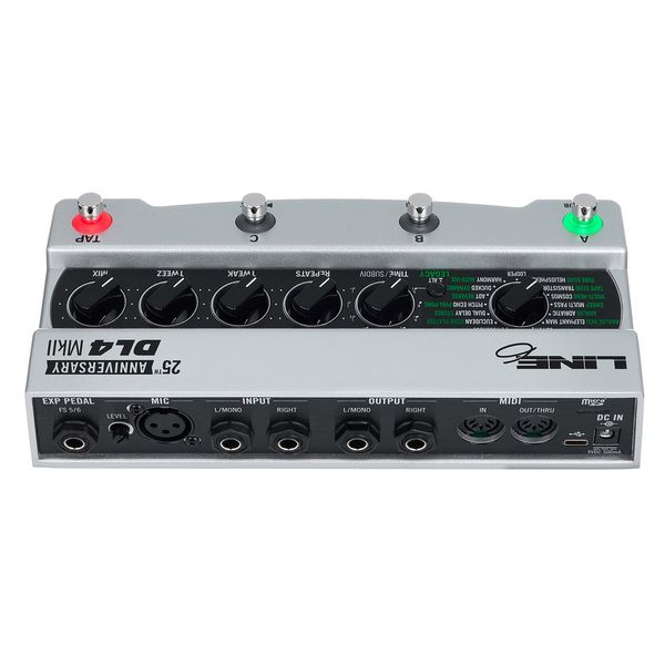 Line6 25th Anni. DL4 MkII Silver LTD