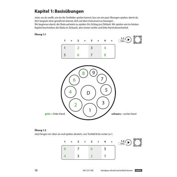 Cascha Handpan schnell und einfach