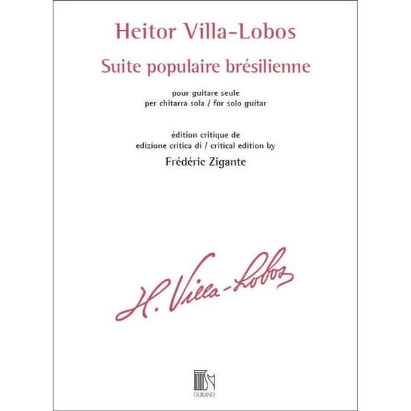 Editions Durand Villa-Lobos Suite Populaire