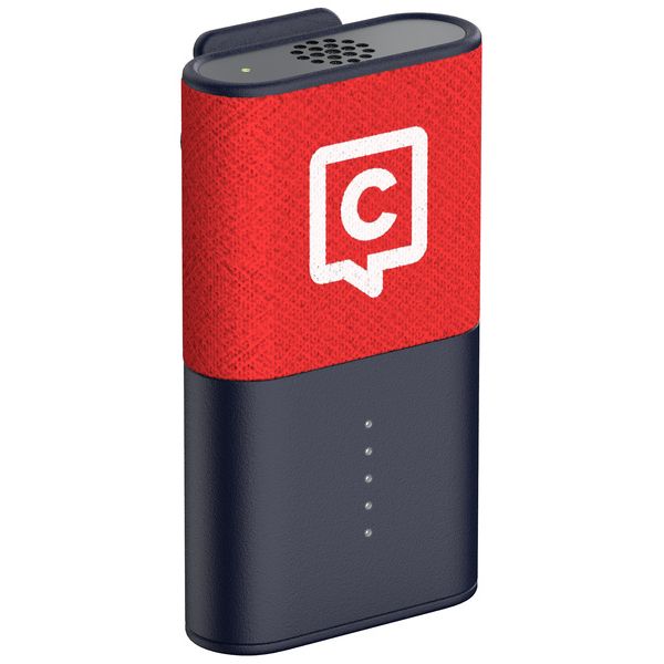 Catchbox Plus Hub2 Clip Red Bundle