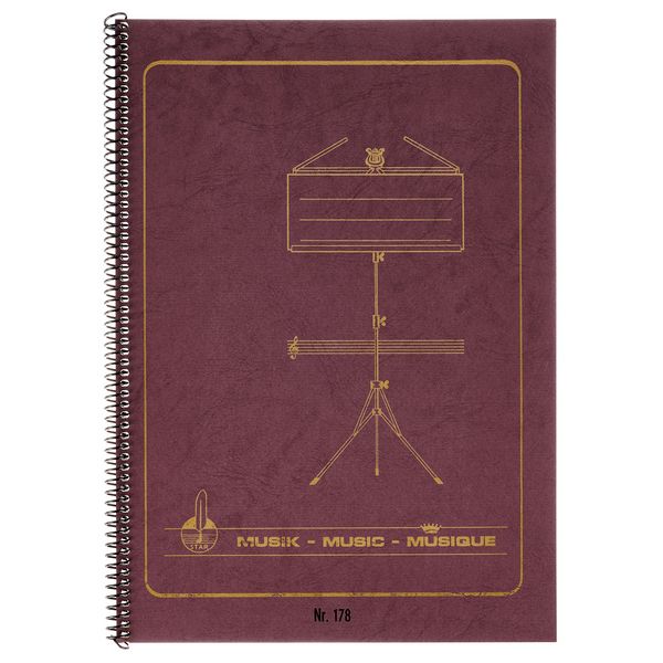 Star Notepad for Piano DIN A4