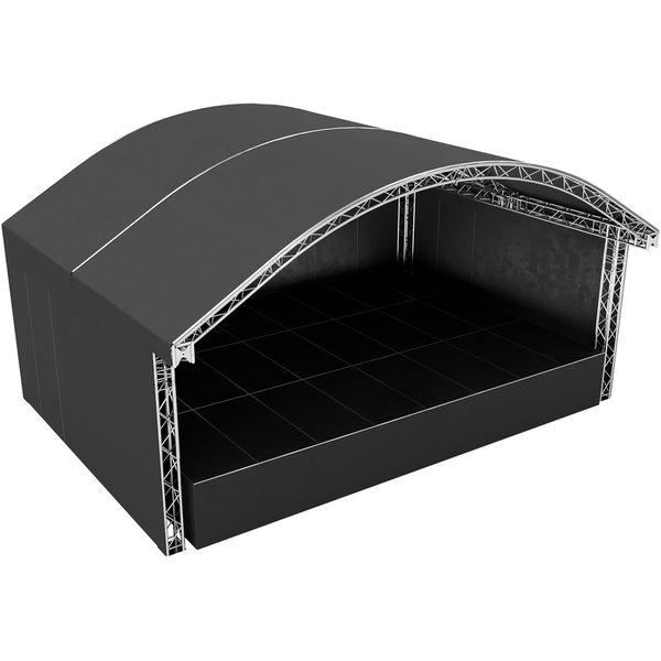 Global Truss Round Arch Stage 8x6m