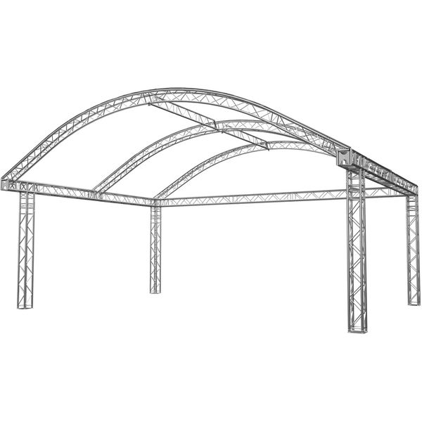 Global Truss Round Arch Stage 8x6m