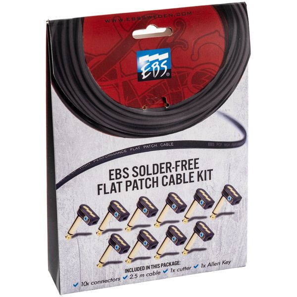 EBS Solder-Free Flat Patch Kit-10