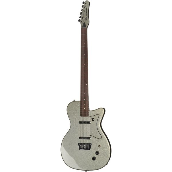 Danelectro 56 Baritone Silver Metal Flake