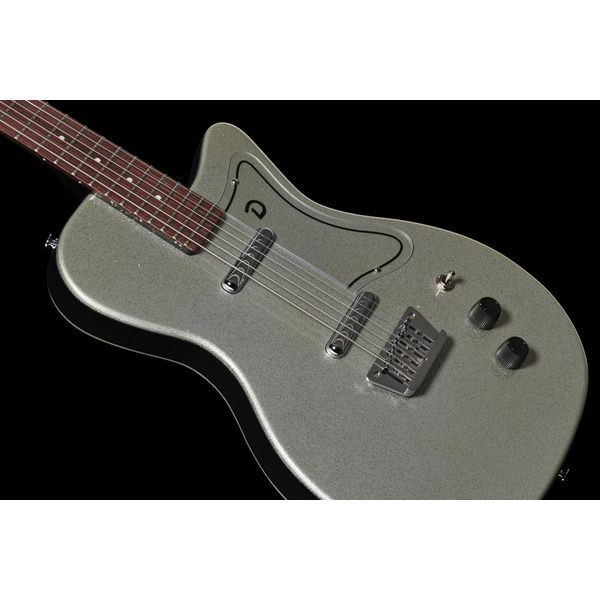 Danelectro 56 Baritone Silver Metal Flake