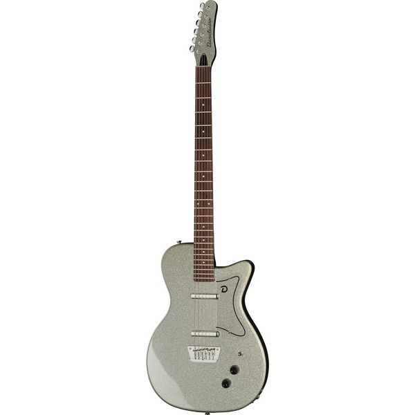 Danelectro 56 Baritone Silver Metal Flake
