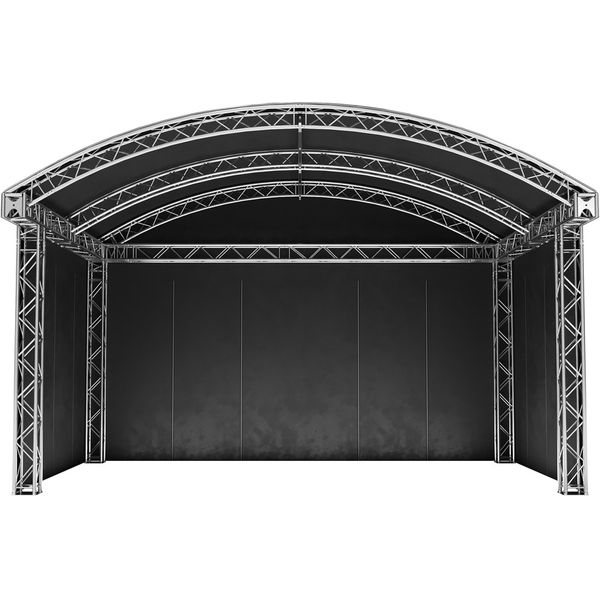 Global Truss Round Arch Stage 6x4m