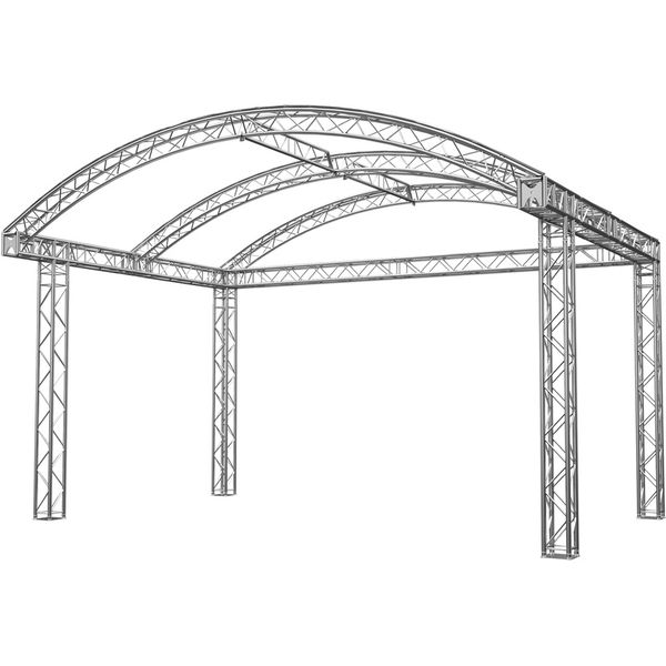 Global Truss Round Arch Stage 6x4m