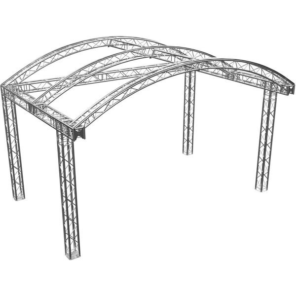 Global Truss Round Arch Stage 6x4m