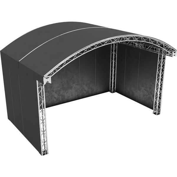 Global Truss Round Arch Stage 6x4m