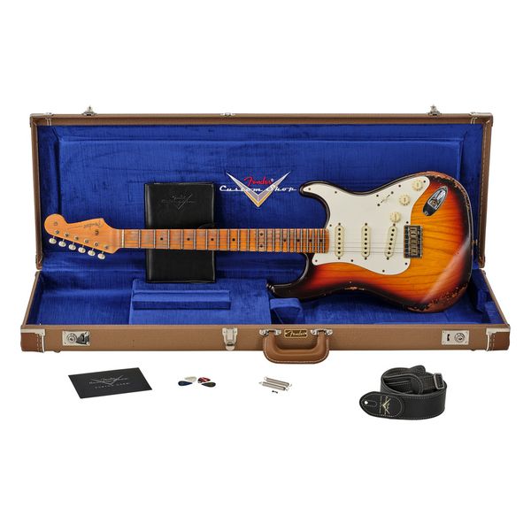 Fender LTD Red Hot Hardtail Strat 3SB