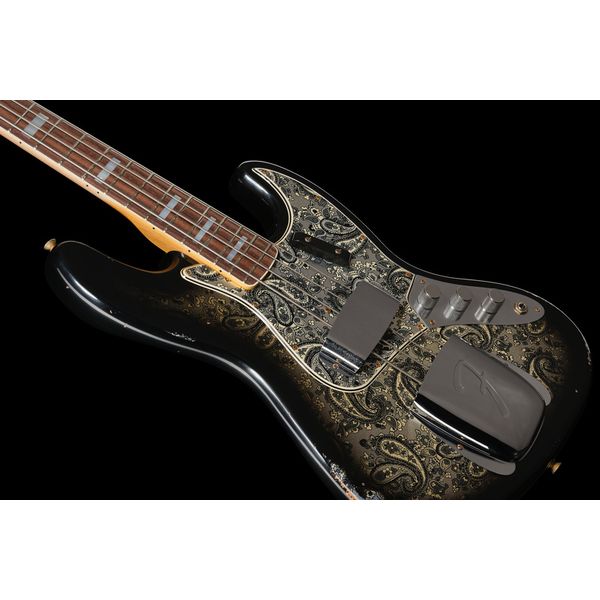 Fender LTD Jazz Bass Re Black Paisley