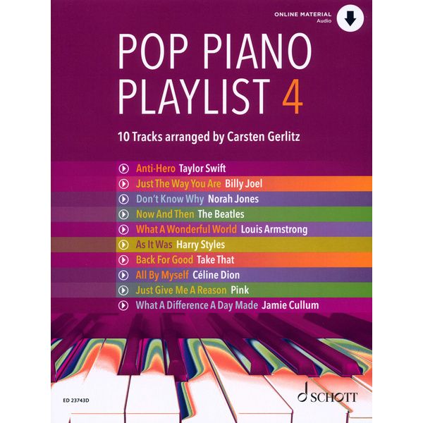 Schott Pop Piano Playlist 4