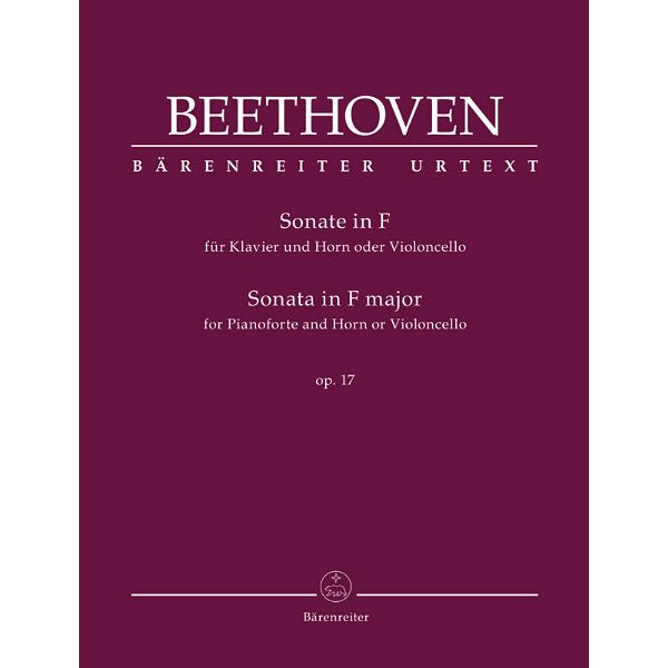 Bärenreiter Sonate F-Dur op. 17