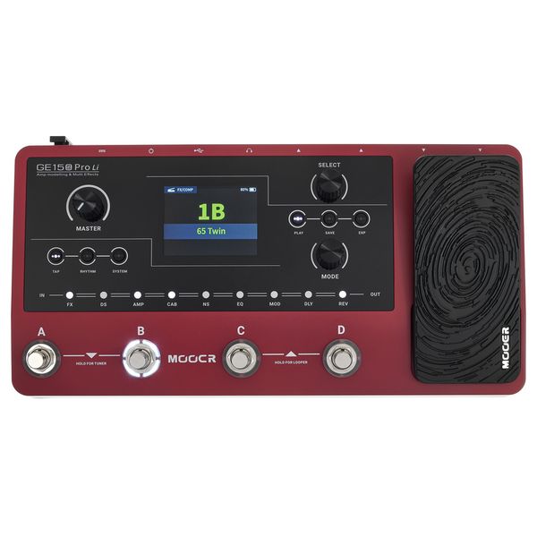 Mooer GE150 PRO Li Amp Modeling