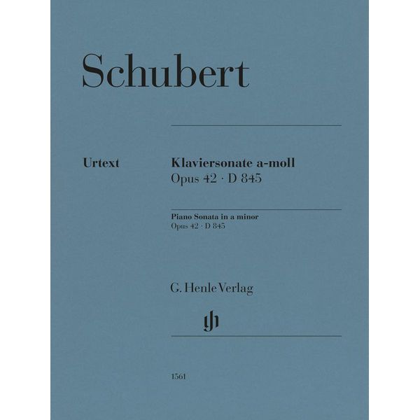 Henle Verlag Schubert Klaviersonate a-moll