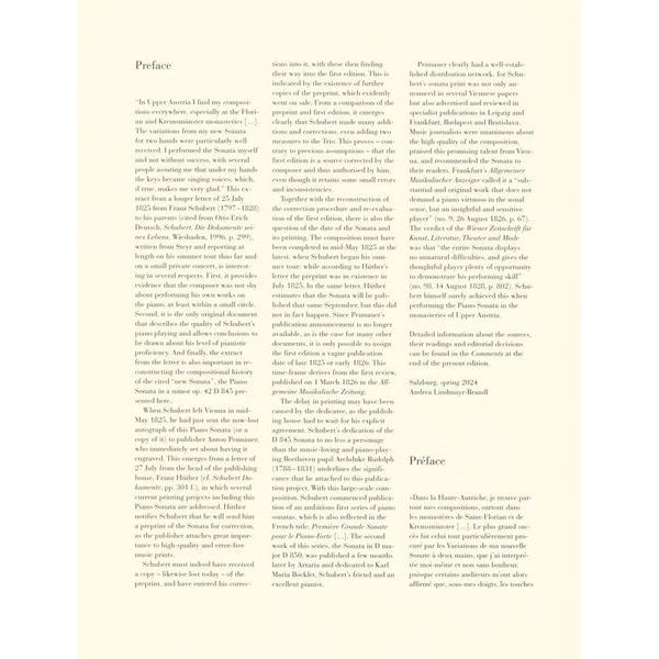 Henle Verlag Schubert Klaviersonate a-moll
