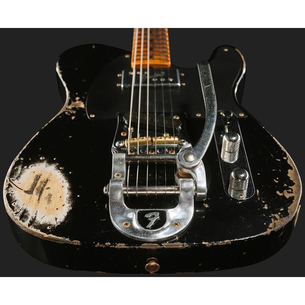 Fender LTD CuNife Tele HR Aged Black