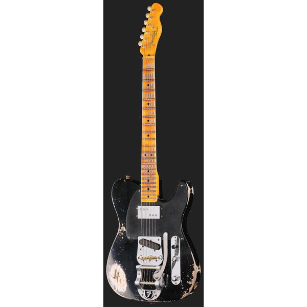 Fender LTD CuNife Tele HR Aged Black