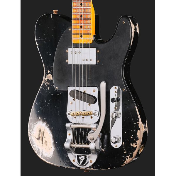 Fender LTD CuNife Tele HR Aged Black