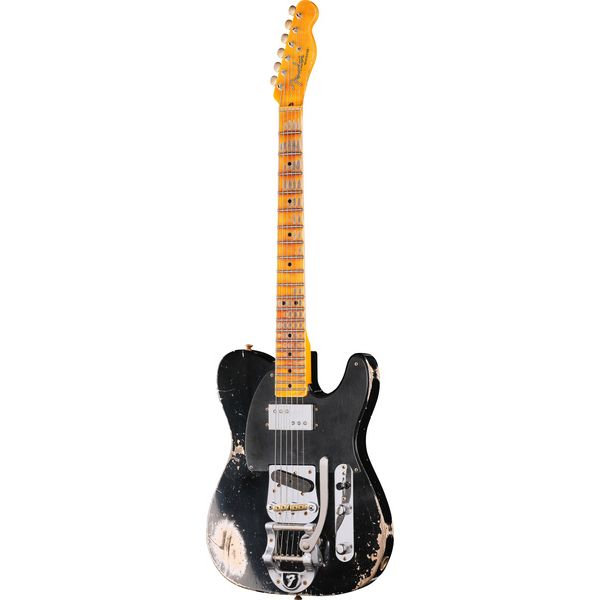 Fender LTD CuNife Tele HR Aged Black