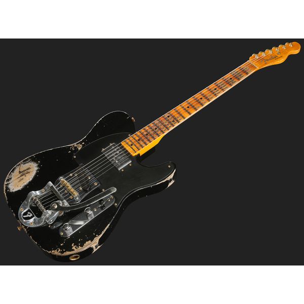 Fender LTD CuNife Tele HR Aged Black