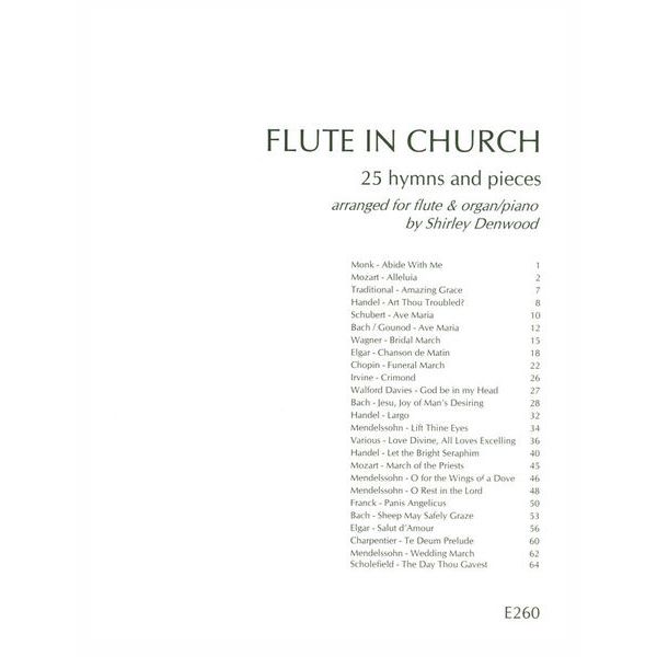 Emerson Edition Flute in Church