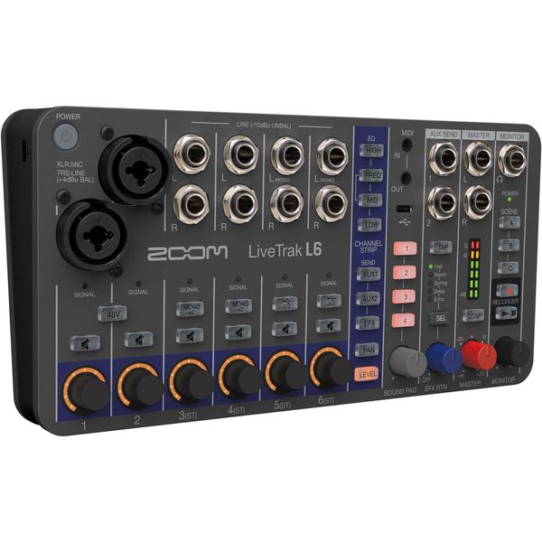 Zoom LiveTrak L-6