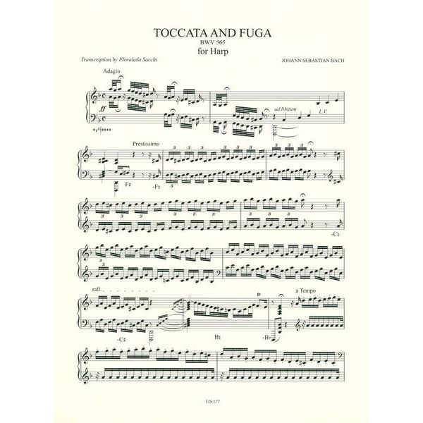 UT Orpheus Edizioni Bach Toccata con Fuga