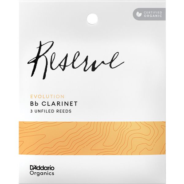 DAddario Woodwinds Organic Res. Evo CLAR 2.5 3P