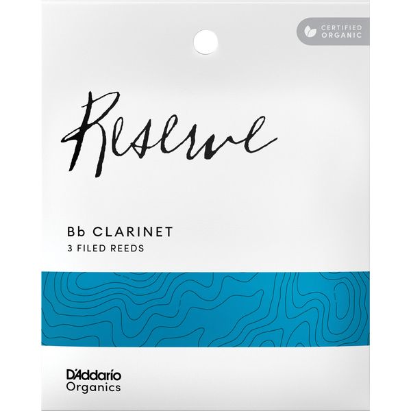 DAddario Woodwinds Organic Res. CLAR 2.0 3P