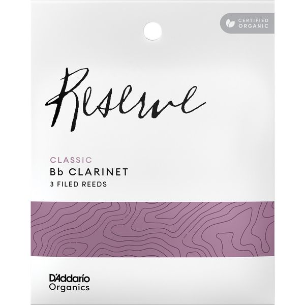 DAddario Woodwinds Organic Res. Cl. CLAR 2.0 3P