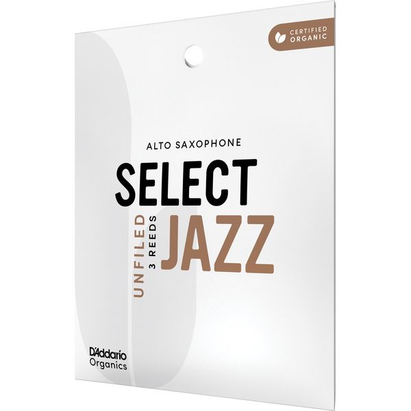 DAddario Woodwinds Org. Sel. Jazz Unf. ALT 2S 3P