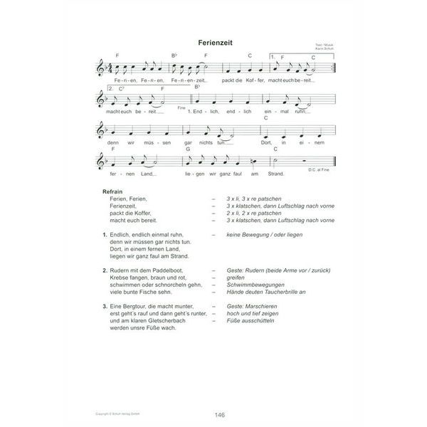 Schuh Verlag KlingSing Lehrerband 1