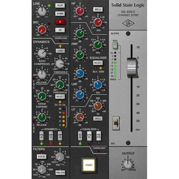 Universal Audio SSL 4000 E Channel Strip – Thomann United States