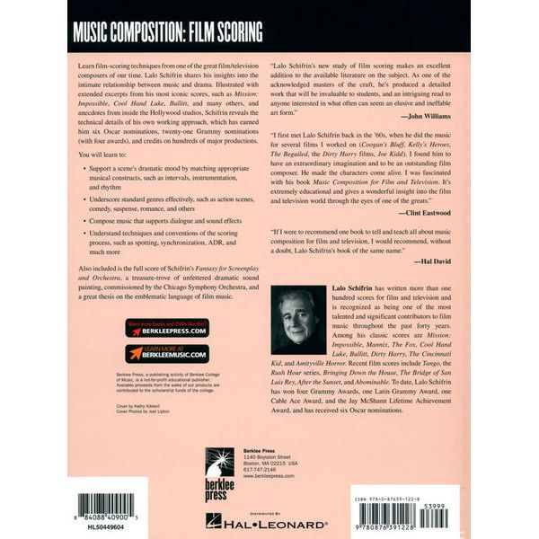 Berklee Press Music Composition for Film