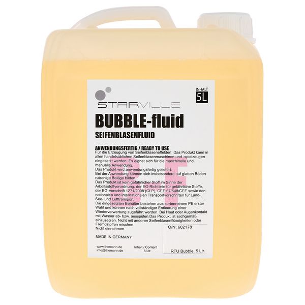 Stairville RTU Bubble Fluid 5L