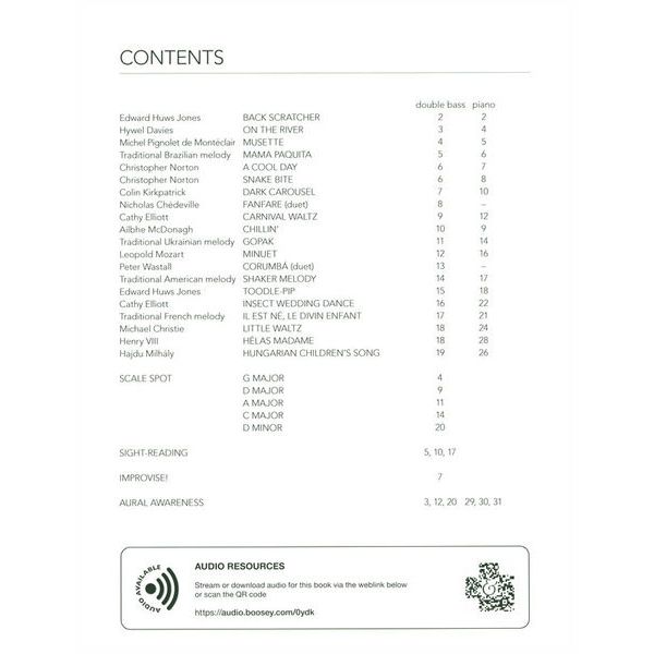 Boosey & Hawkes Grade by Grade Double Bass 1