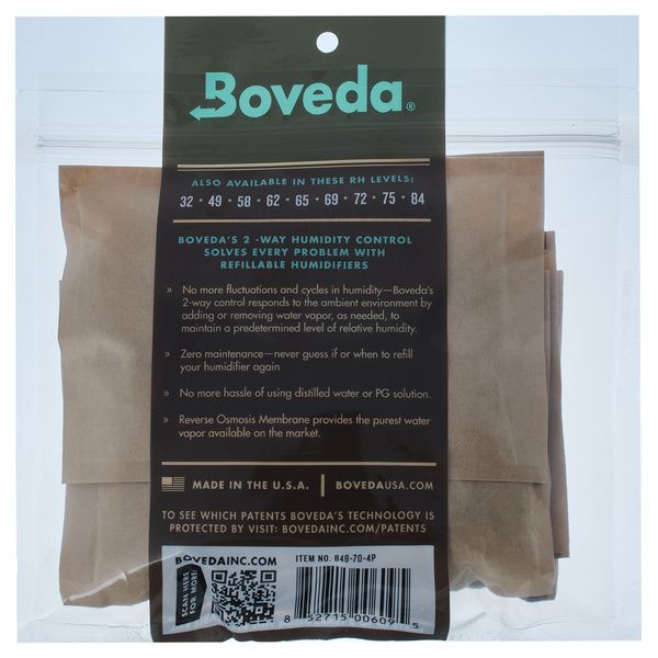 Boveda 4-Pack Size 70