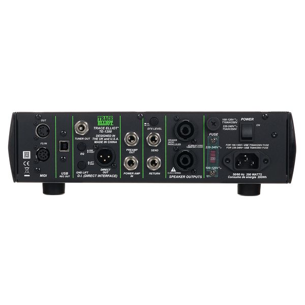 Trace Elliot TE-1200 Bass Amp Head