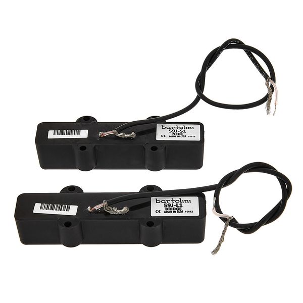 Bartolini 5-Str Original J-Bass Set BK