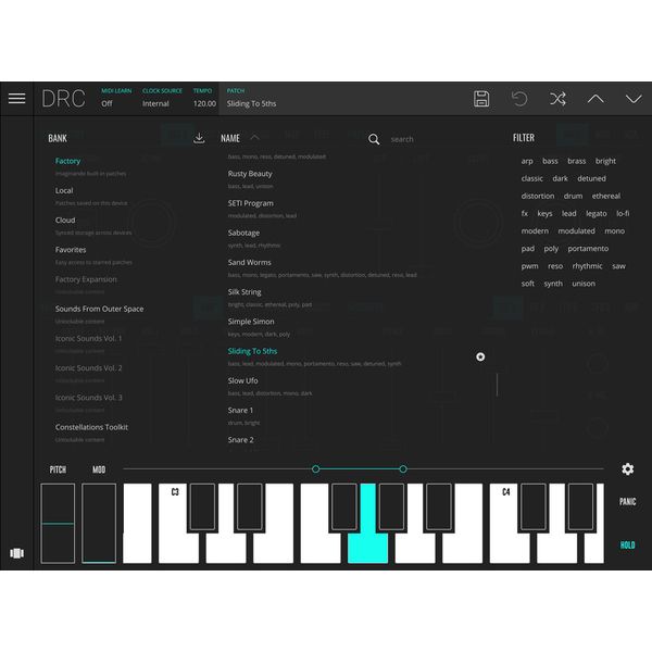 Imaginando DRC - Polyphonic Synthesizer