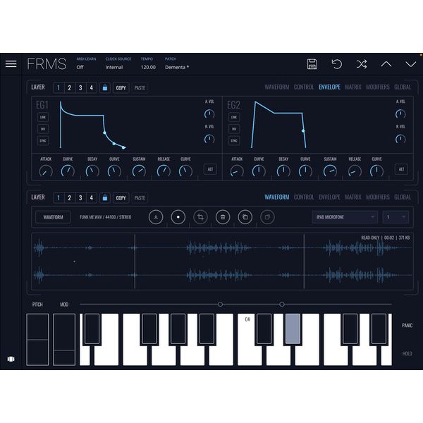 Imaginando FRMS - Granular Synthesizer