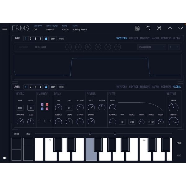 Imaginando FRMS - Granular Synthesizer