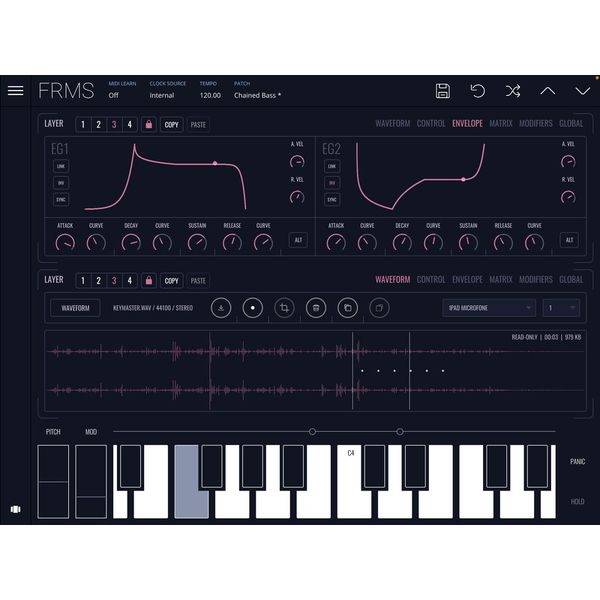 Imaginando FRMS - Granular Synthesizer