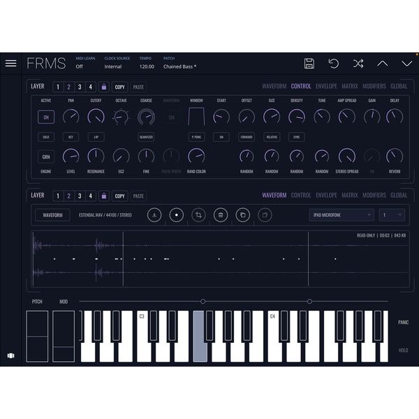 Imaginando FRMS - Granular Synthesizer