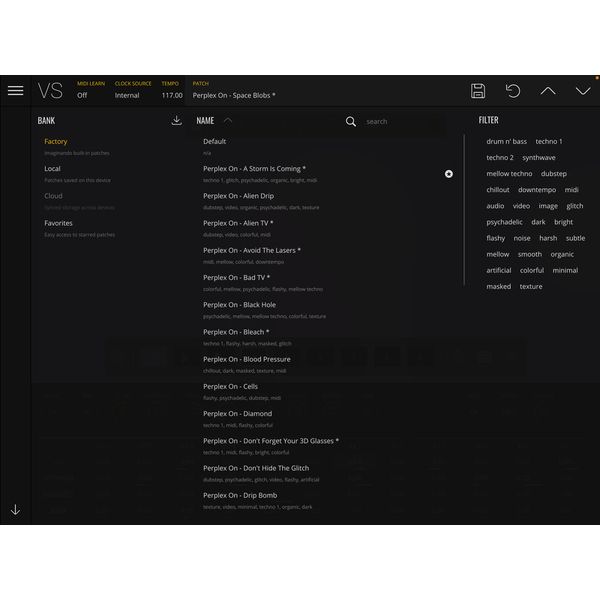 Imaginando VS - Visual Synthesizer