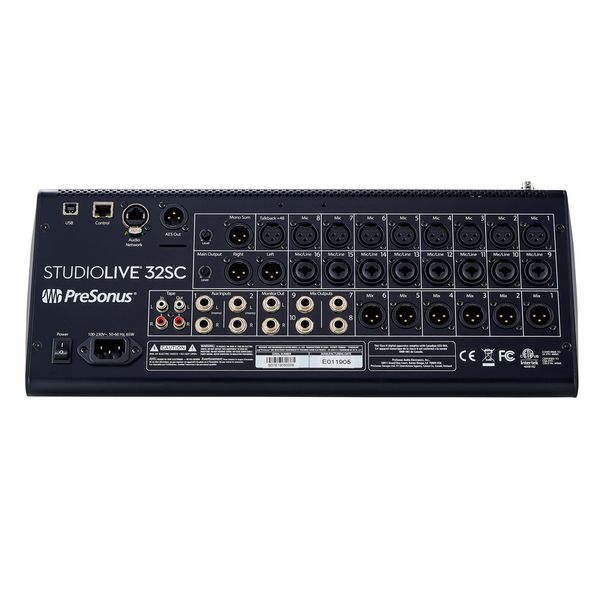 Presonus StudioLive 32SC Case Bundle