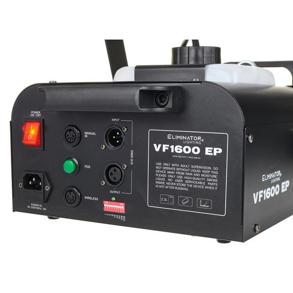 Eliminator VF1600 EP Fog Machine Bundle